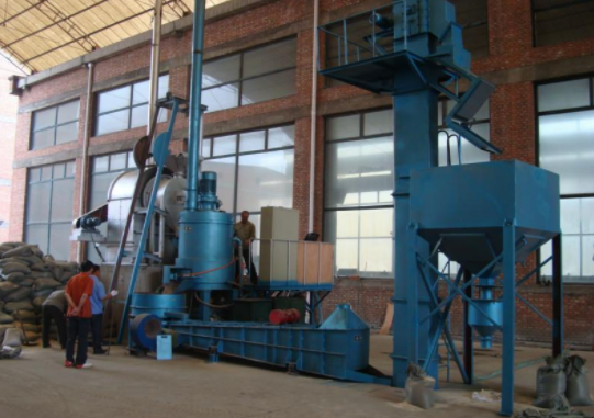 覆膜砂設(shè)備現(xiàn)場圖