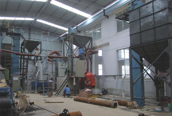 覆膜砂設(shè)備生產(chǎn)線